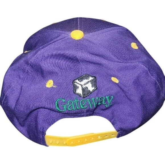 Los Angeles Lakers Purple & Yellow Snapback Cap NBA Official Product Gateway Emb - Picture 3 of 4